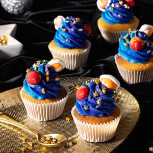 Galaxy Cupcakes 1x1